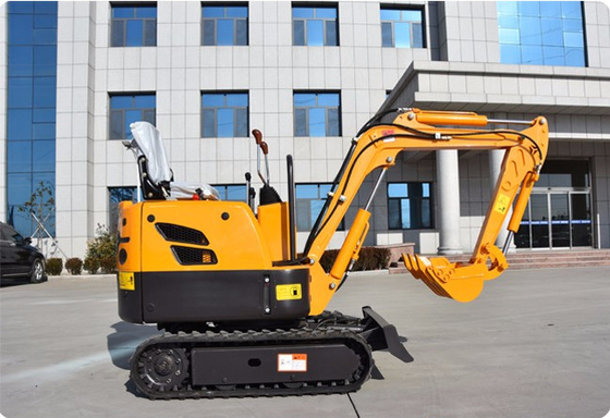 Mini macchina semplice dell'escavatore 1.5km/H/macchina di scavatura per il peso 800kg dell'azienda agricola