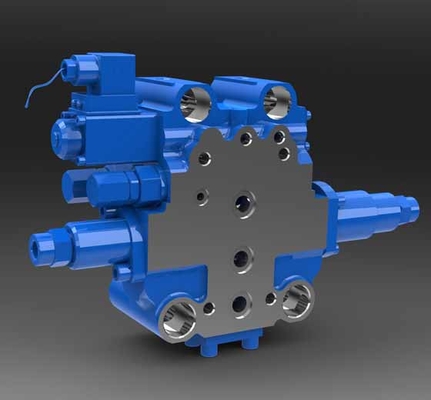 SXHCF10L rotativo Buffer Valvola direzionale idraulico per motore Livellatrici